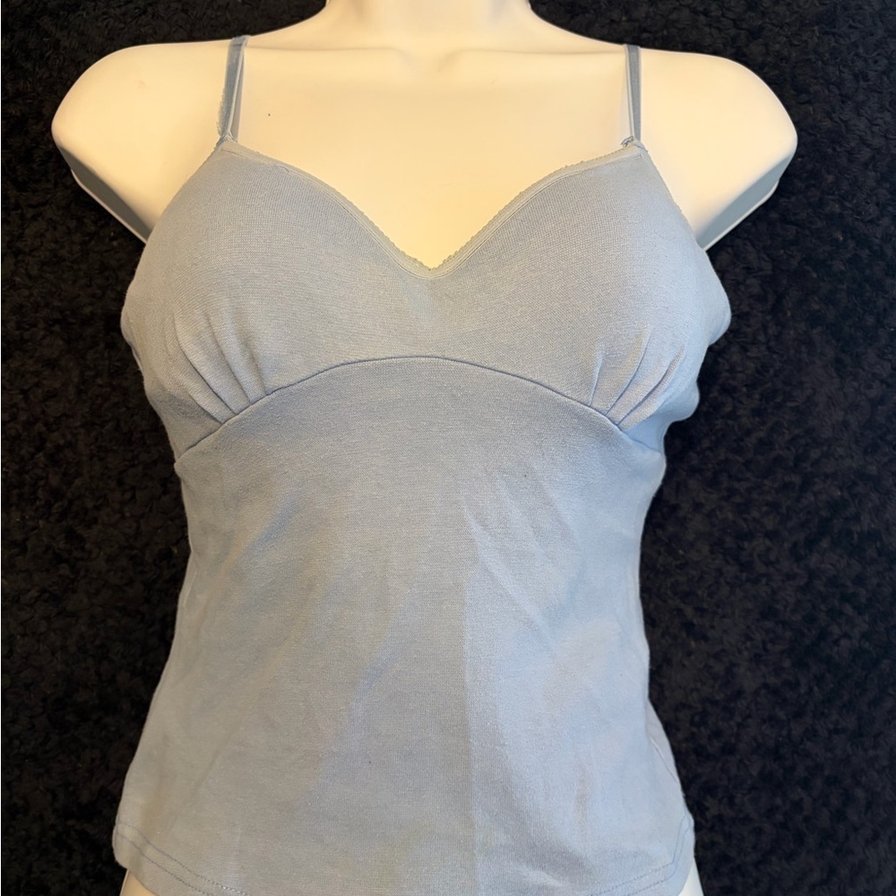 Y2K Vintage Energie Light Blue Bra Top